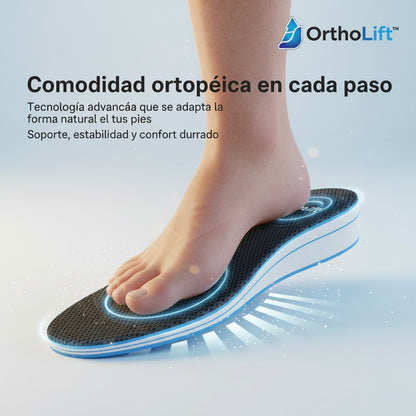 OrthoLift™ Plantilla Ortopédica [Altura instantánea y discreta]