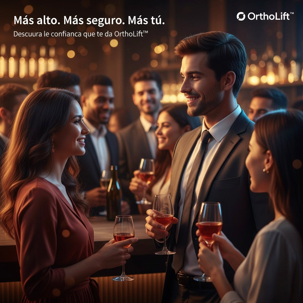 OrthoLift™ Plantilla Ortopédica [Altura instantánea y discreta]