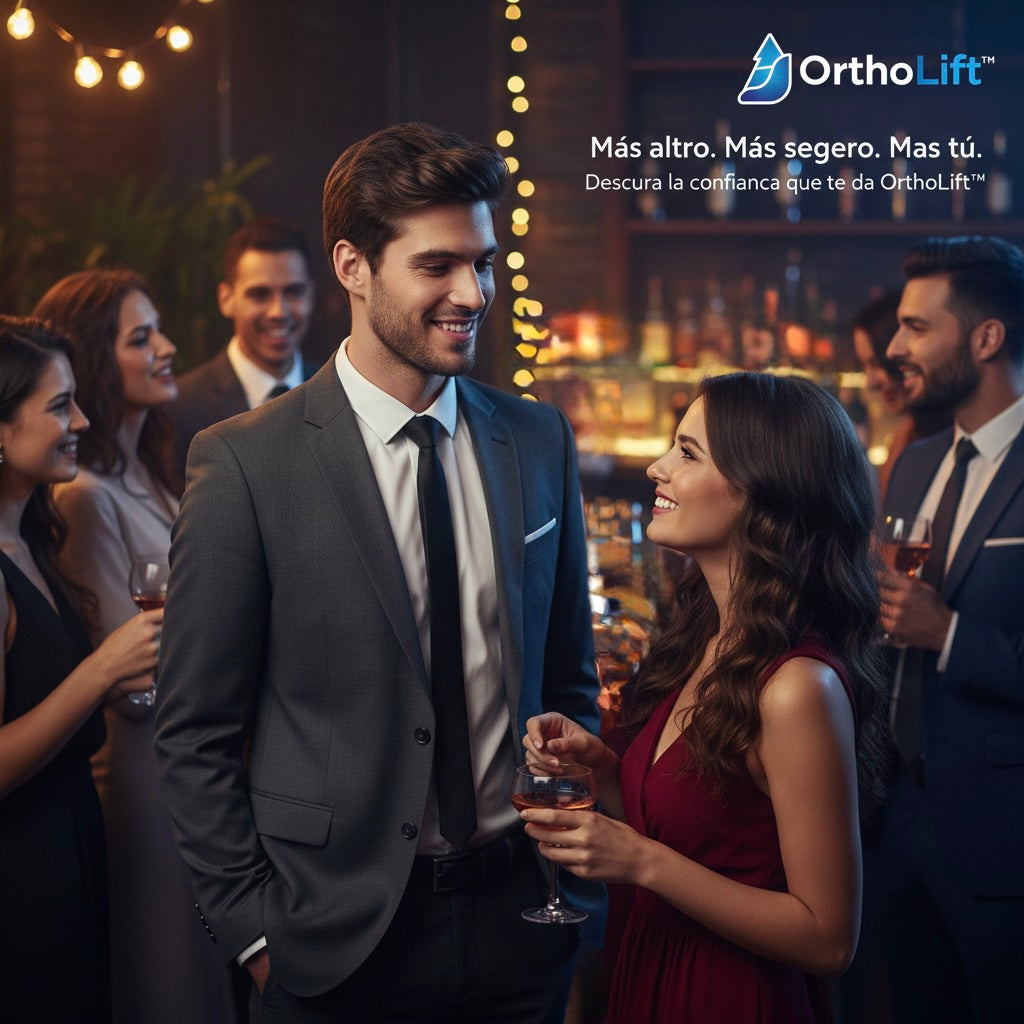 OrthoLift™ Plantilla Ortopédica [Altura instantánea y discreta]