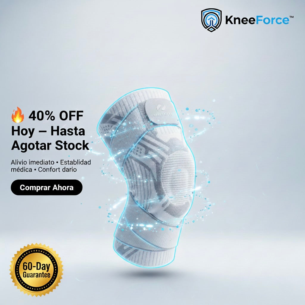 KneeForce™ Rodillera Ortopédica [Estabilidad у Alivio Inmediato]