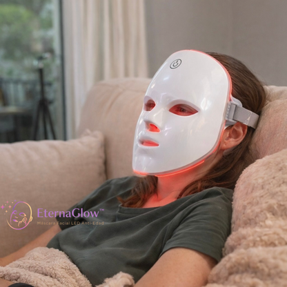 EternaGlow™ Máscara LED Anti-Edad [Piel Joven, Lisa y Radiante]