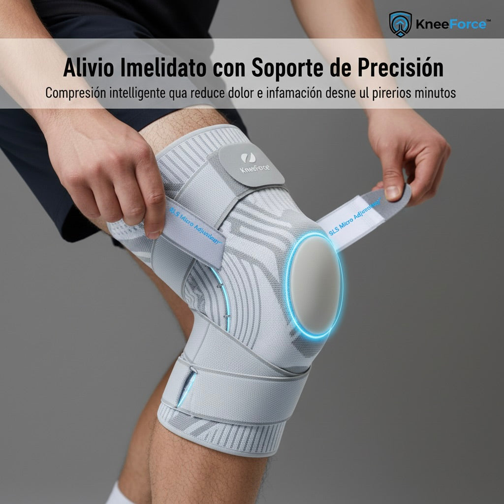 KneeForce™ Rodillera Ortopédica [Estabilidad у Alivio Inmediato]