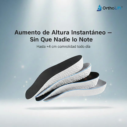 OrthoLift™ Plantilla Ortopédica [Altura instantánea y discreta]